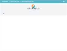 Tablet Screenshot of canopt.com